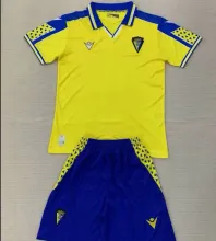 2024/25 Cadiz Home Yellow Kids Soccer Jersey