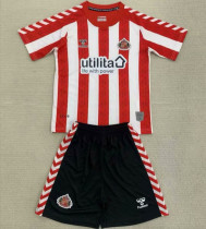 2024/25 Sunderland Home Kids Soccer Jersey