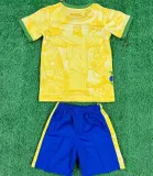 2024/25 Brazil Yellow Special Edition Kids Soccer Jersey