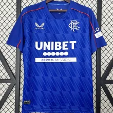 2024/25 Glasgow Rangers Home Blue  Fans Jersey