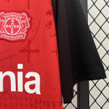 2024/25 LeverKusen Home Red Fans Soccer Jersey