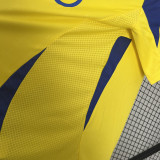 2024/25 Al Nassr Home Yellow Fans Soccer Jersey
