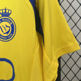 2024/25 Al Nassr Home Yellow Fans Soccer Jersey