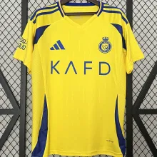 2024/25 Al Nassr Home Yellow Fans Soccer Jersey