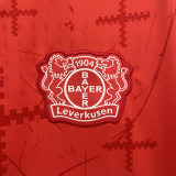 2024/25 LeverKusen Home Red Fans Soccer Jersey