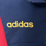 1996 Spain Sapphire Blue Retro Windbreaker