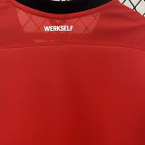 2024/25 LeverKusen Home Red Fans Soccer Jersey