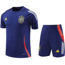 2025 Spain Sapphire Blue Training Jersey(A Set)