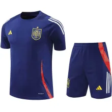 2025 Spain Sapphire Blue Training Jersey(A Set)