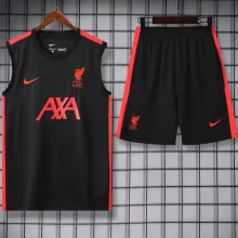 2025 Liv Black Vest Training Jersey(A Set)
