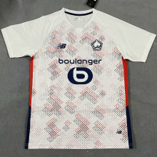 2024/25 Lille Away White Fans Soccer Jersey