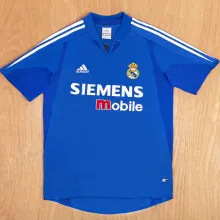 2004/05 RM Third Blue Retro Soccer Jersey