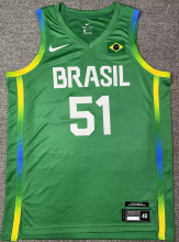2024 Brazil Team CABOCLO #51 Green Jersey