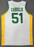 2024 Brazil Team CABOCLO #51 White Jersey