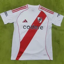 2024/25 River Plate Home White Fans Soccer Jersey