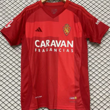 2024/25 Zaragoza Away Red Fans Soccer Jersey