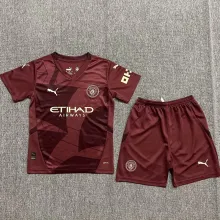 2024/25 Man City Third Kids Soccer Jersey