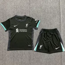 2024/25 LFC Away Black Kids Soccer Jersey
