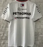 2024/25 Mercedes AMG Petronas F1 White Team T-Shirt (圆领)