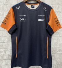 2024/25 McLaren F1 Yellow Black Team T-Shirt 圆领 无号 (迈凯伦)