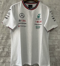 2024/25 Mercedes AMG Petronas F1 White Team T-Shirt (圆领)