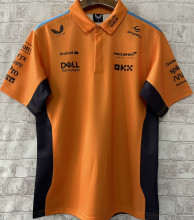 2024/25 McLaren F1 Yellow Black POLO Team T-Shirt  有领 无号  (迈凯伦)
