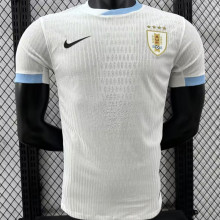 2024/25 Uruguay Away White Playe Version Jersey 乌拉圭