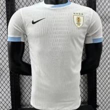 2024/25 Uruguay Away White Playe Version Jersey 乌拉圭
