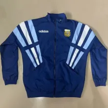 Argentina Blue Retro Windbreaker