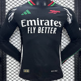 2024/25 ARS Away Black Long Sleeve Player Version Jersey