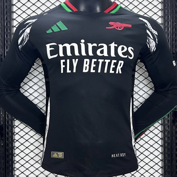 2024/25 ARS Away Black Long Sleeve Player Version Jersey