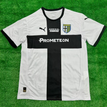 2024/25 Parma Home White Fans Soccer Jersey