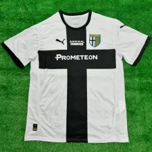 2024/25 Parma Home White Fans Soccer Jersey