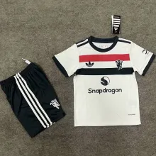 2024/25 M Utd Third White Kids Soccer Jersey