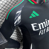 2024/25 ARS Away Black Long Sleeve Player Version Jersey