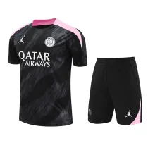 2025 PSG Black Training Jersey(A Set)