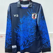 2024/25 Japan Special Edition Y-3 Blue Long Sleeve Jersey
