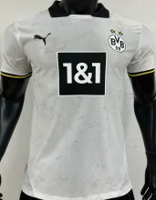 2024/25 BVB Third White Player Version Soccer Jersey