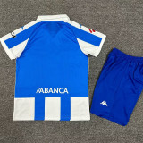 2024/25 Deportivo La Coruna Home Kids Jersey