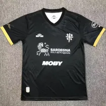 2024/25 Cagliari Third Black Fans Soccer Jersey 卡利亚里