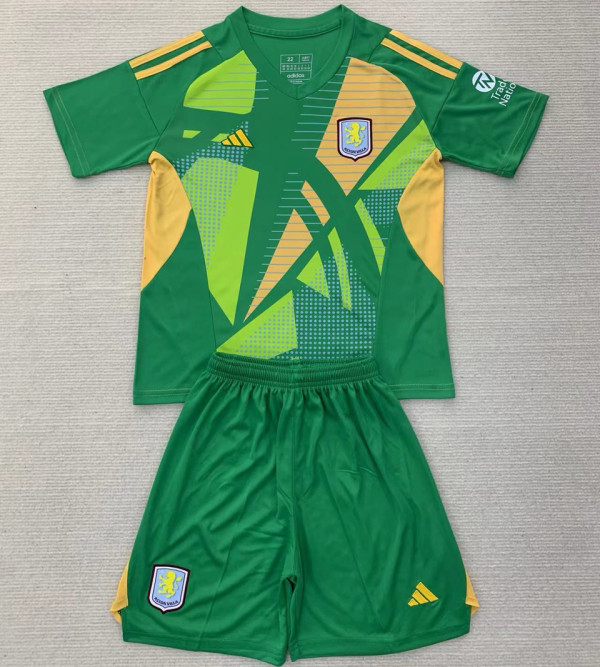 2024/25 Aston Villa GK Kids Soccer Jersey
