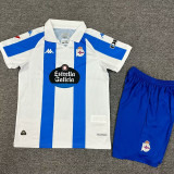 2024/25 Deportivo La Coruna Home Kids Jersey