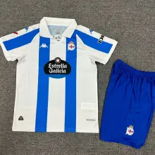 2024/25 Deportivo de La Coruña Home Kids Jersey