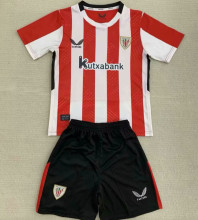 2024/25 Bilbao AT Home Kids Soccer Jersey