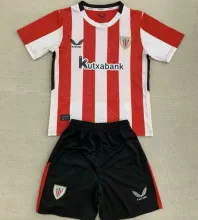 2024/25 Bilbao AT Home Kids Soccer Jersey