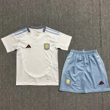 2024/25 Aston Villa Away Kids Soccer Jersey