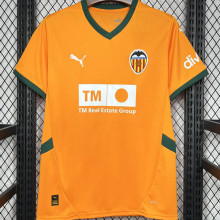 2024/25 Valencia Third Orange  Fans Soccer Jersey