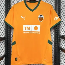 2024/25 Valencia Third Orange  Fans Soccer Jersey
