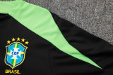 2025 Brazil Black Sweater Tracksuit
