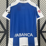 2024/25 Deportivo La Coruna Home Fans Soccer Jersey